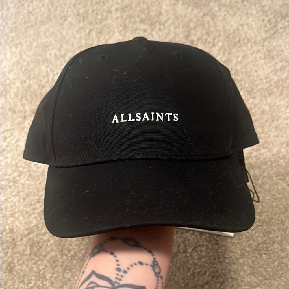 All Saints Black Cap